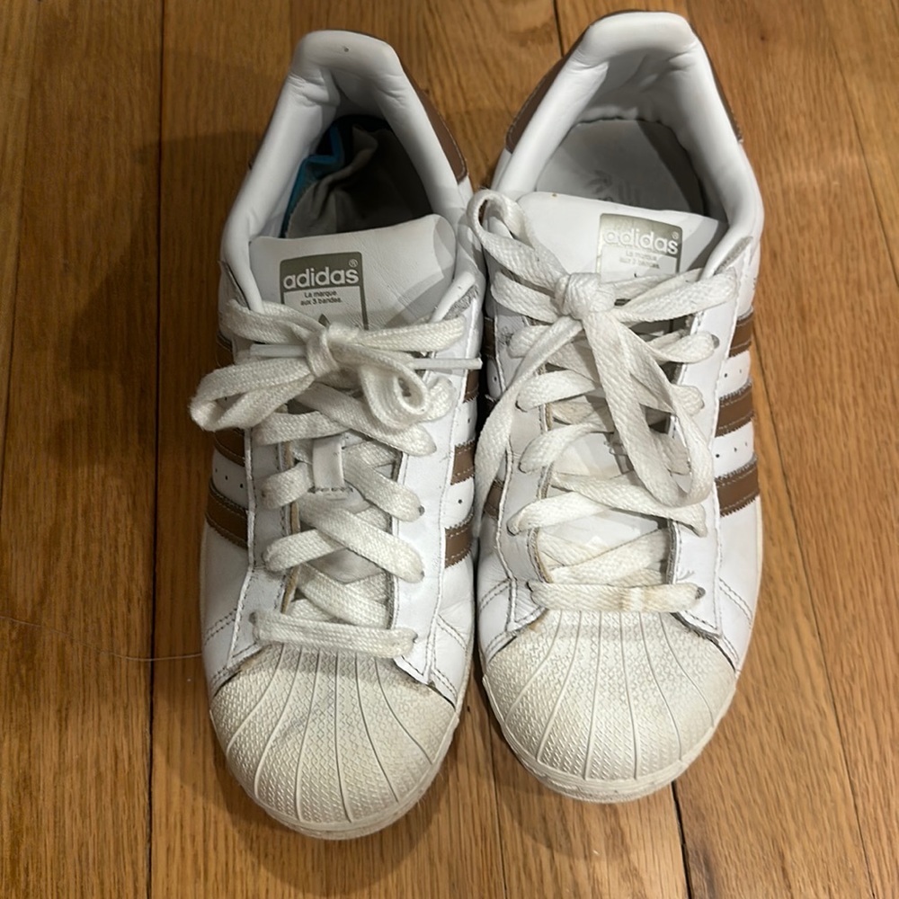 Addida sneakers white and rose gold